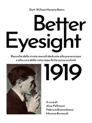 cover image of Better Eyesight 1919